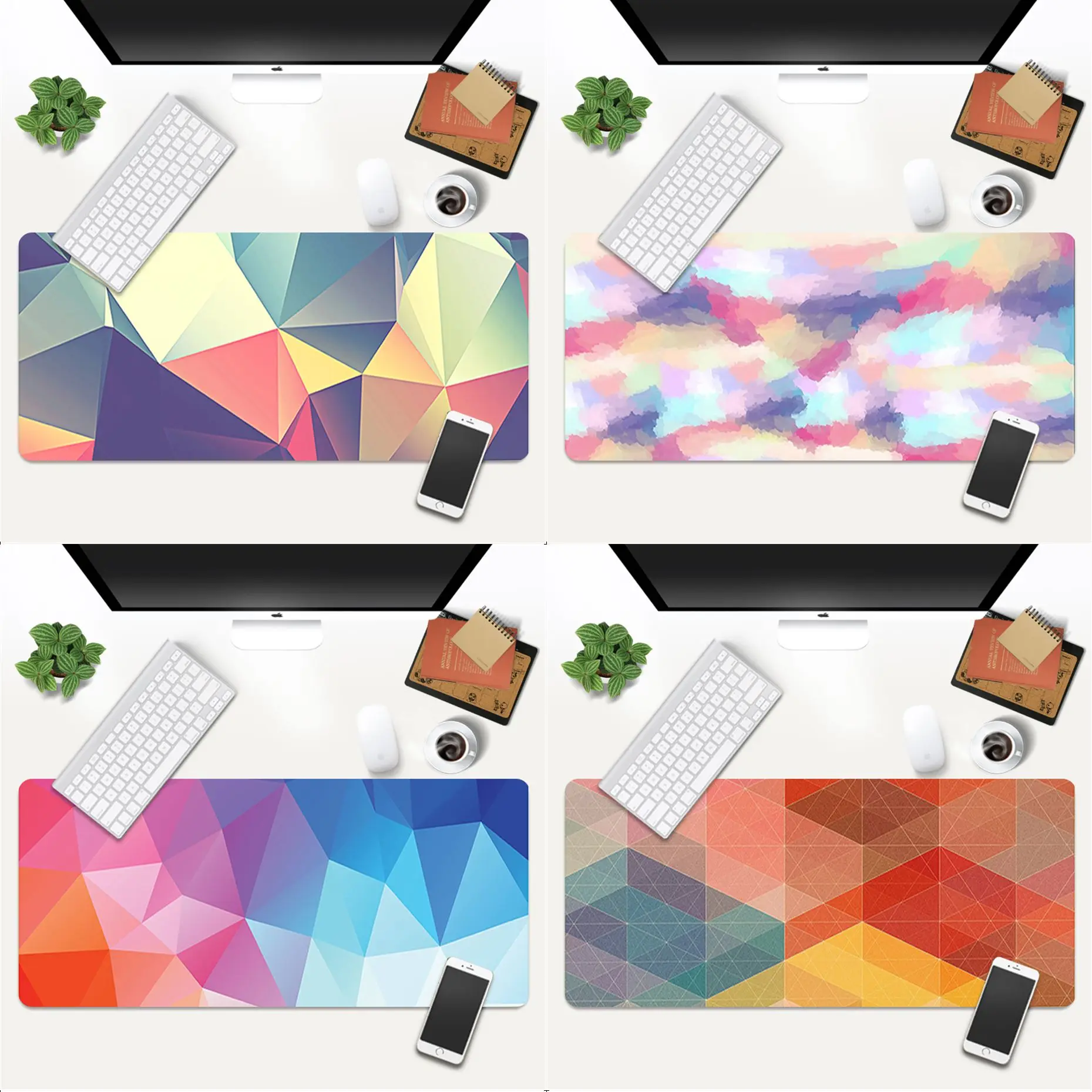 

Natural color Lock Edge Speed Control Laptop Keyboard Mat Gaming Mouse Pad Large Deak Mat 700x300mm for overwatch/cs go