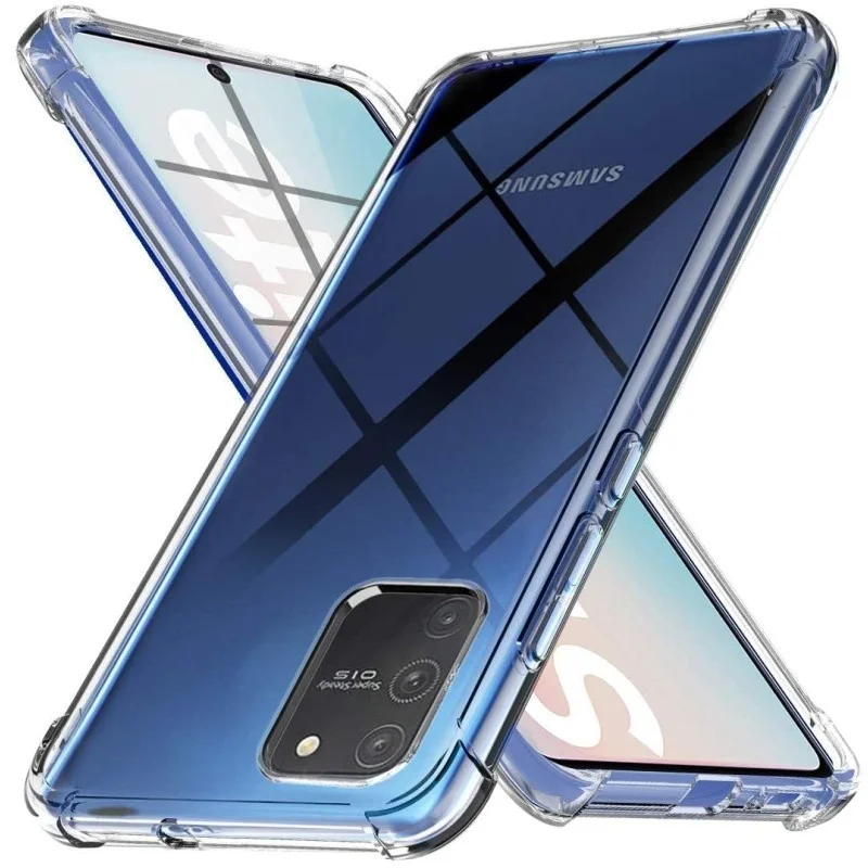 

Airbag Case for Samsung Galaxy S21 Ultra S20 FE Note 20 M51 A12 A32 A52 A72 A22 A42 Soft Transparent Anti-Fall Silicone Cover