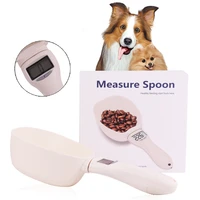 800gled display pet dog food dispenser food scale spoon cup cats for dogs feeder feeding bowl kitchen scoop cup portable with