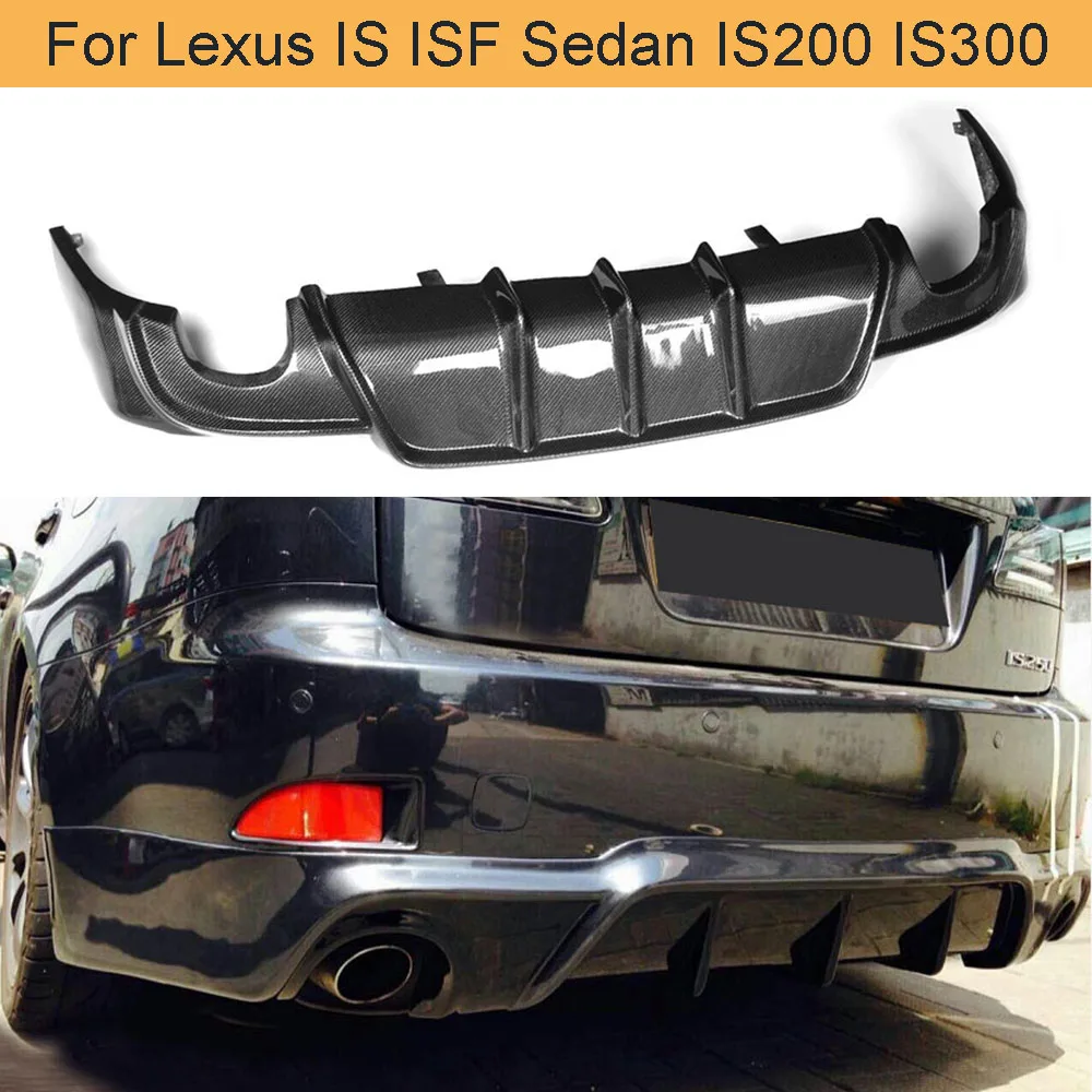 Автомобильный задний бампер диффузор губа для Lexus IS ISF Седан 4 двери IS250 IS300 IS350 2013