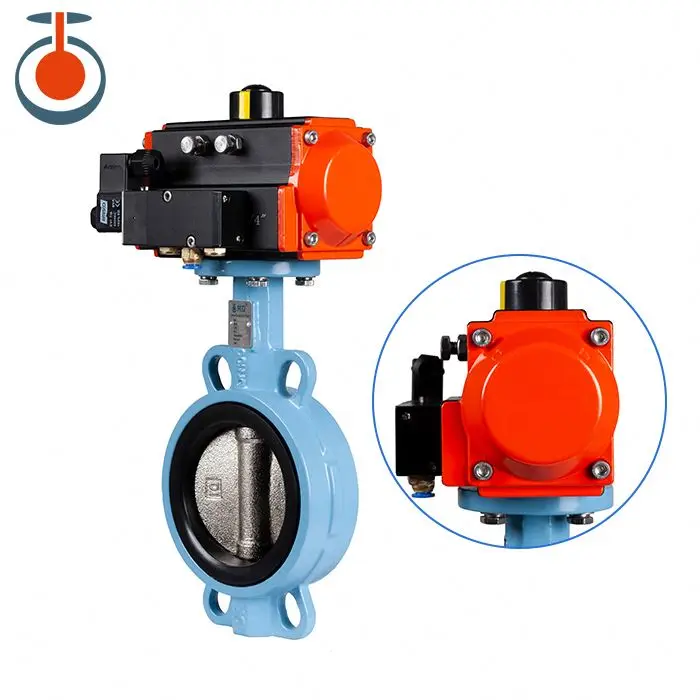 

Dn150 Pneumatic Sanitary Valve Solenoid Butterfly Valve