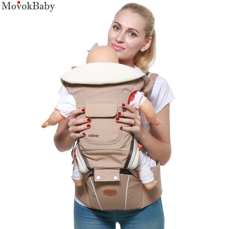 

luxury 9 in 1 hipseat ergonomic baby carrier 360 mochila portabebe baby girl boy sling backpack Kangaroos children wrap infantil