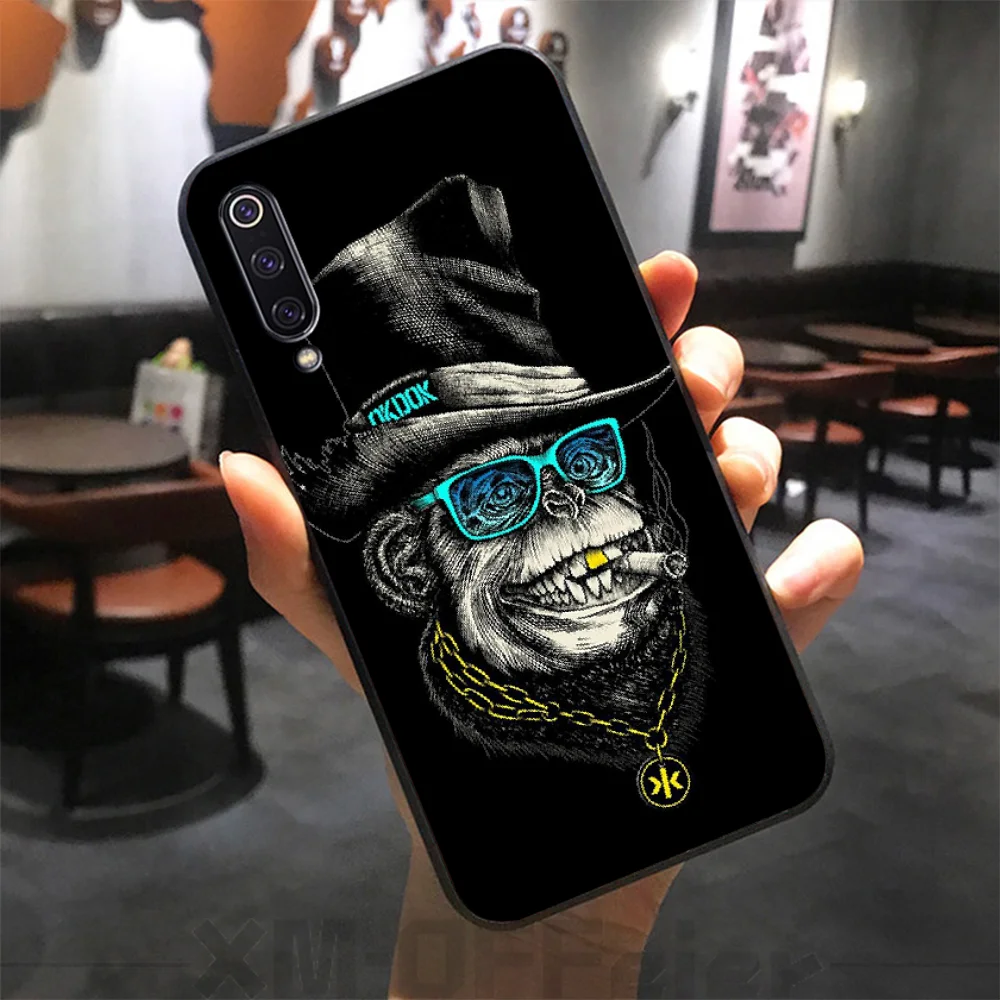 Мягкий чехол для телефона BaweiTE Monkey Gorilla Ape Baby Drawing Custom Photo Xiaomi 8 9 se 5X Redmi 6pro 6A 4X 7 5plus note 5