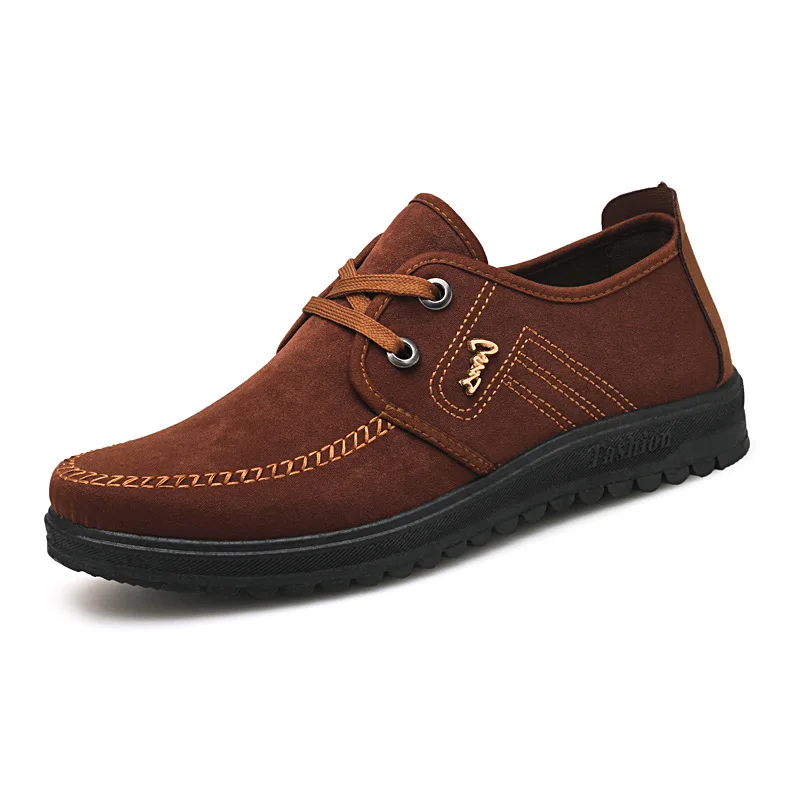 

New spring men's shoes for middle-aged and old men antiskid casual shoes