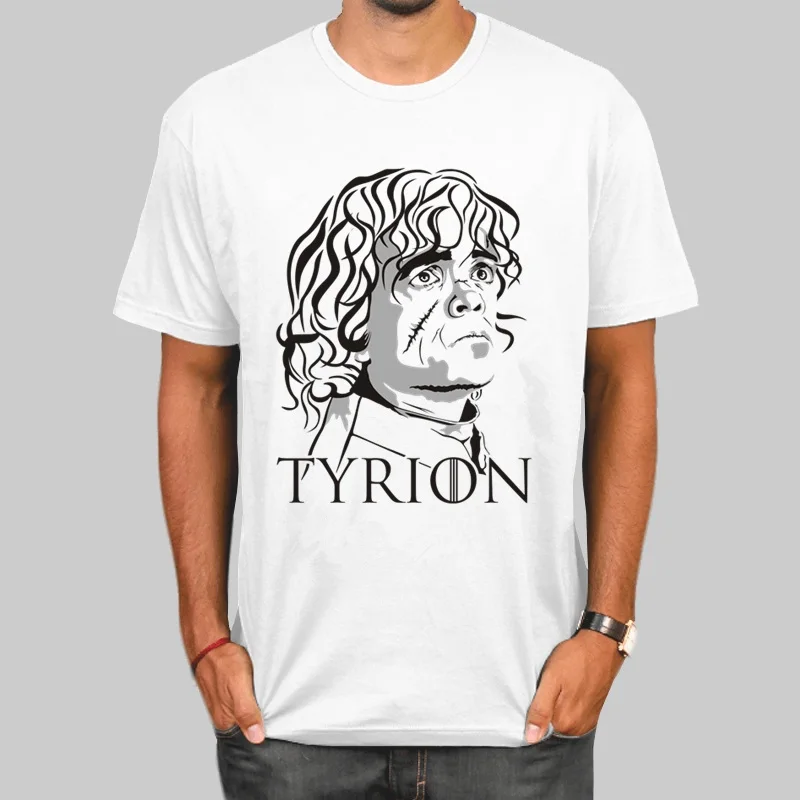 Футболки Tyrion Lannister I DRINK AND KNOW THINGS Game of Thrones летняя модная футболка с принтом