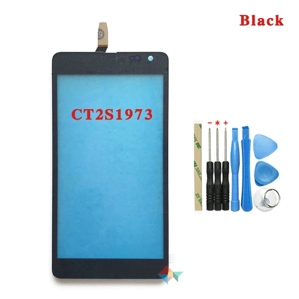 5," для Nokia microsoft Lumia 535 N535 ct2sip67 CT2C1607 сенсорный экран дигитайзер Переднее стекло объектив сенсорная панель - Цвет: CT2S1973 With Tool