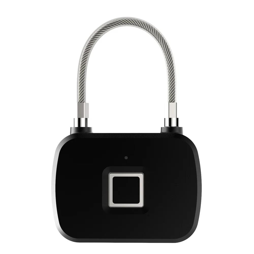 

Портативный L13 новый электронный маленький умный сканер отпечатков пальцев Противоугонный дверной портфель для багажа бытовой замок