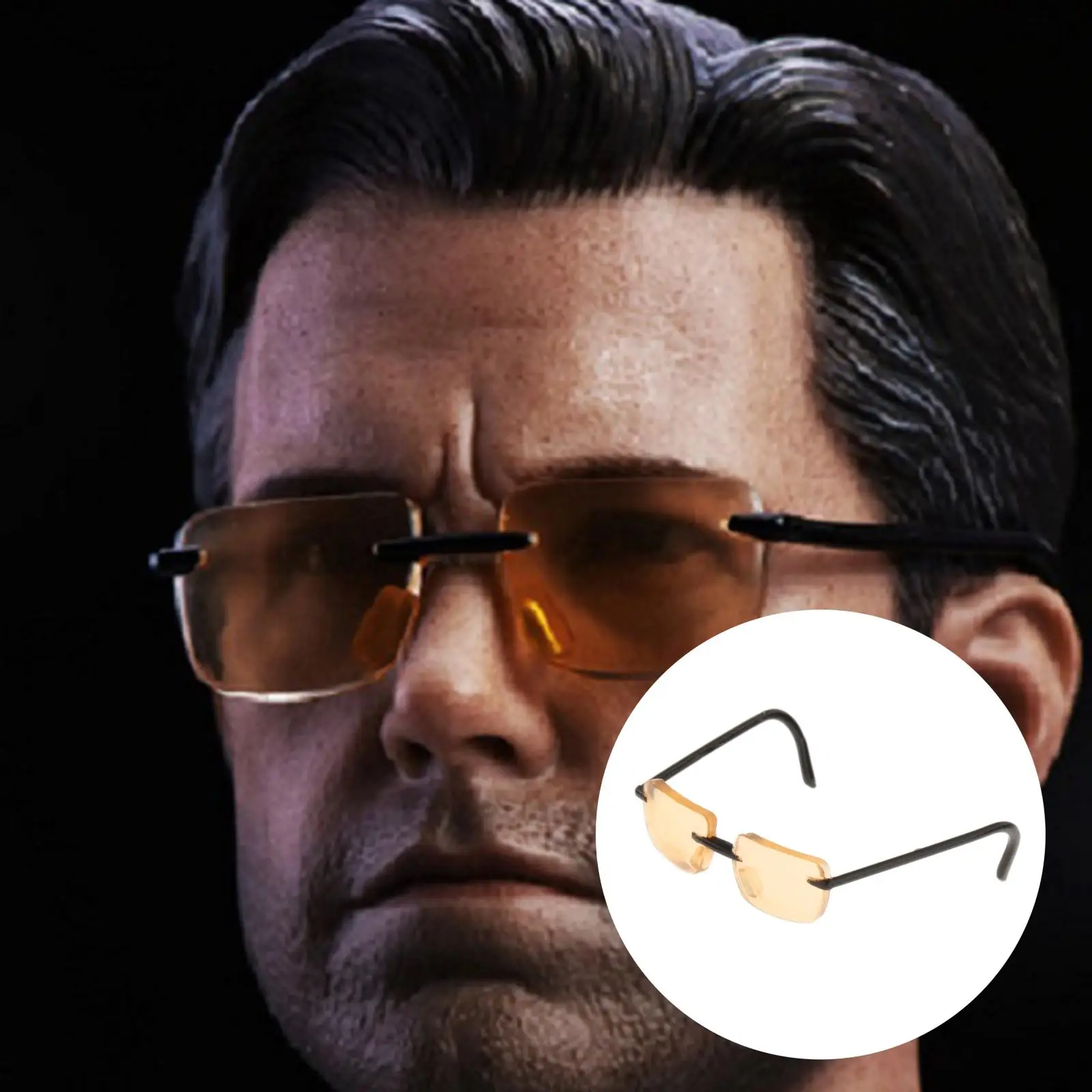 1/6 Mini Sunglasses Model Soldier Glasses for 12&quotAction Figure Headsculpt Body Accessory | Игрушки и хобби