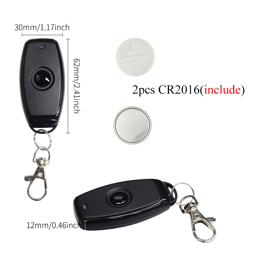 Electronic Lock Switch 12V 10A Wireless Remote Control Relay Module 433MHz Rf Transmitter Key Fob for Smart Home LED DIY | Обустройство