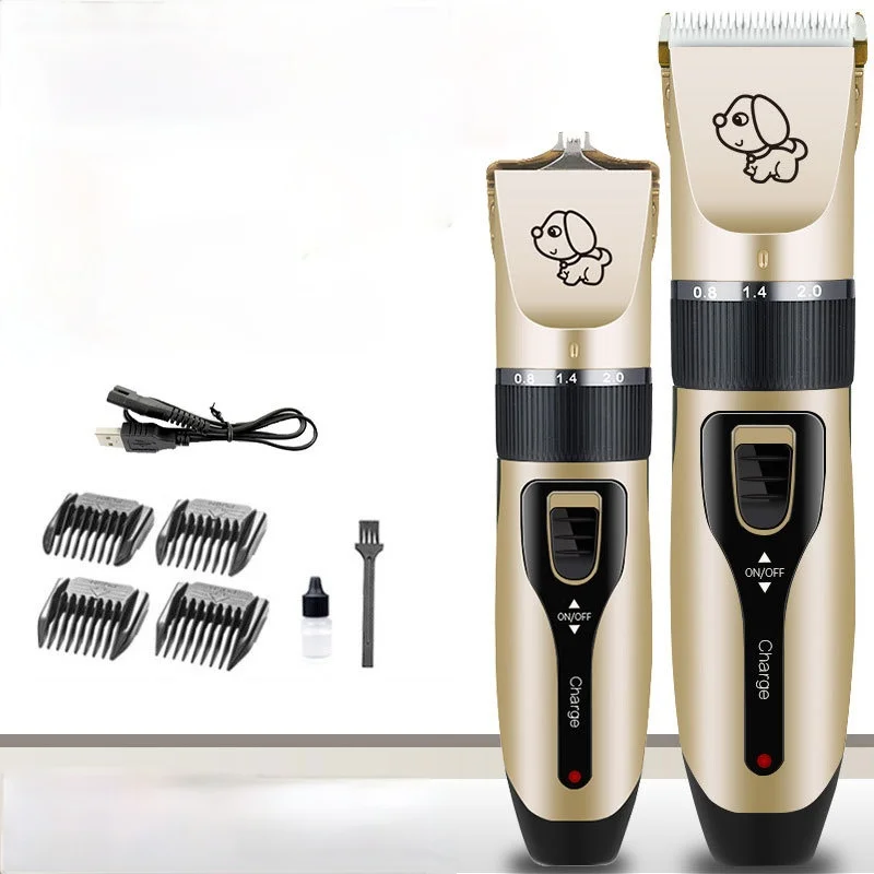 

Dog pet electric hair clipper hair clipper cat and dog pet supplies rechargeable pet shaver shearing tool