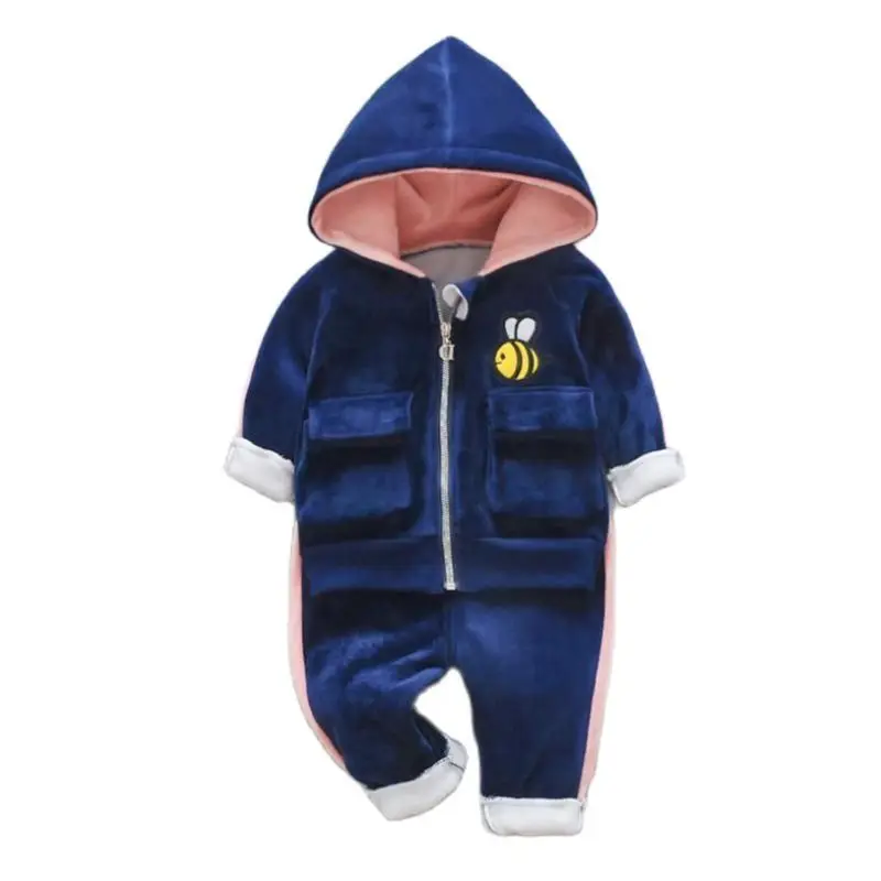 Куртка на молнии с капюшоном и штаны для мальчиков девочек Осень-зима 2021 | Детская