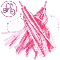 2 pcs kids bicycle tassel ribbon children scooter handlebar streamers bicycle grips ribbon baby carrier kids bike accessories