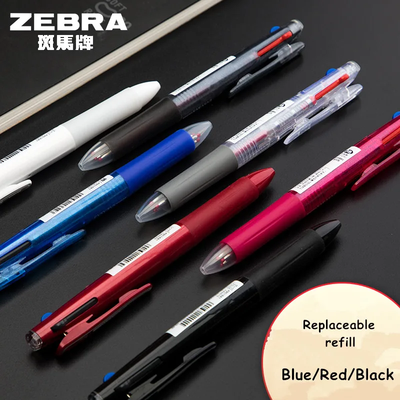 

Многофункциональная гелевая ручка ZEBRA J3J2, 1 шт., 3 в 1, красная, синяя, черная, 3 цвета, чернила, 0,5 мм, цилиндрический наконечник, канцелярские и ш...