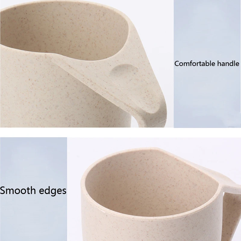 Пшеничная соломенная зубная щетка чашка ванная комната полоскание для рта