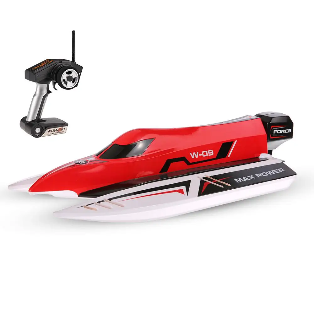 WLtoys WL915 RC лодка 2 4 ГГц 2CH 45км/ч бесщеточная высокая скорость гоночный катер модель