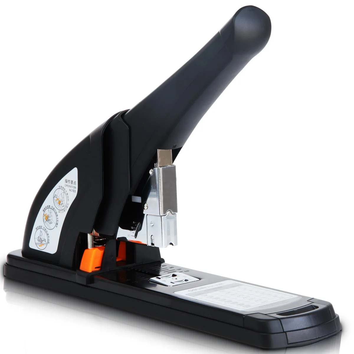 0385 Labor-saving heavy-duty stapler can be ordered 210 pages thickened ergonomic effort | Канцтовары для офиса и дома