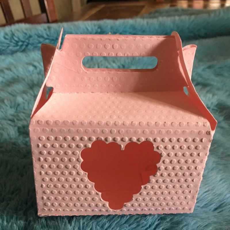 Конфетная коробка форменная резка штампы тиснение шаблон формы Скрапбукинг