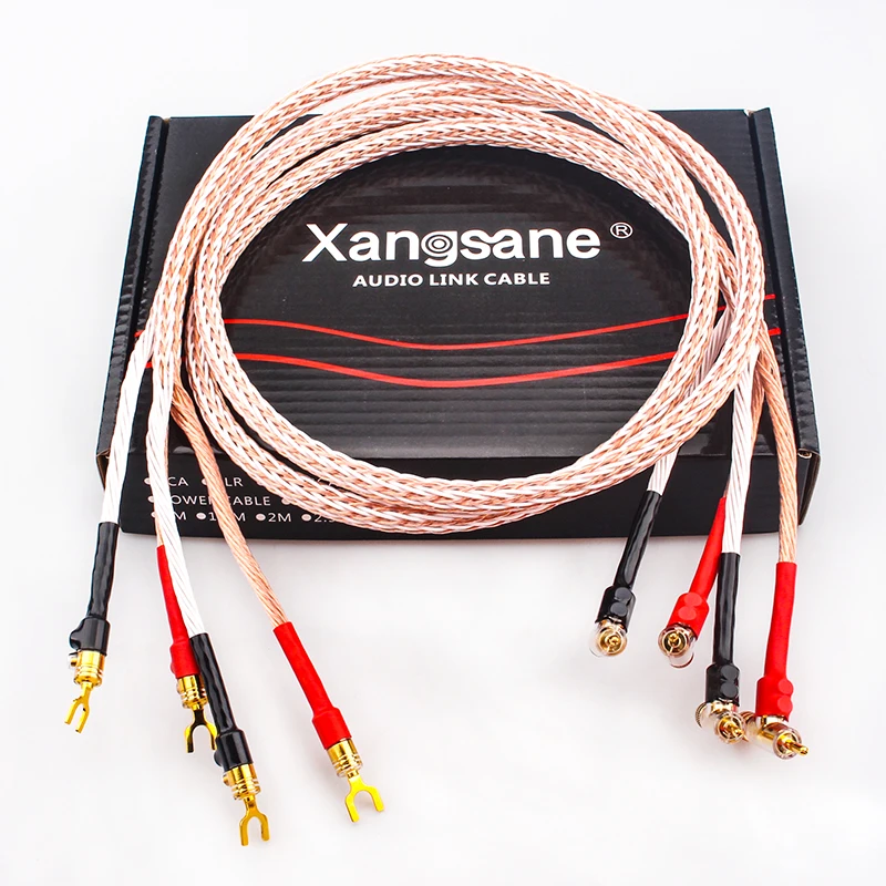 1 пара высококлассная R образная Лопата 12TC OCC Hi Fi в форме ружья позолоченный с