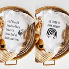 Радужный ребенок, Шторм заканчивается, объявление мамы, различные дороги, часто приводит к красивому назначение боди