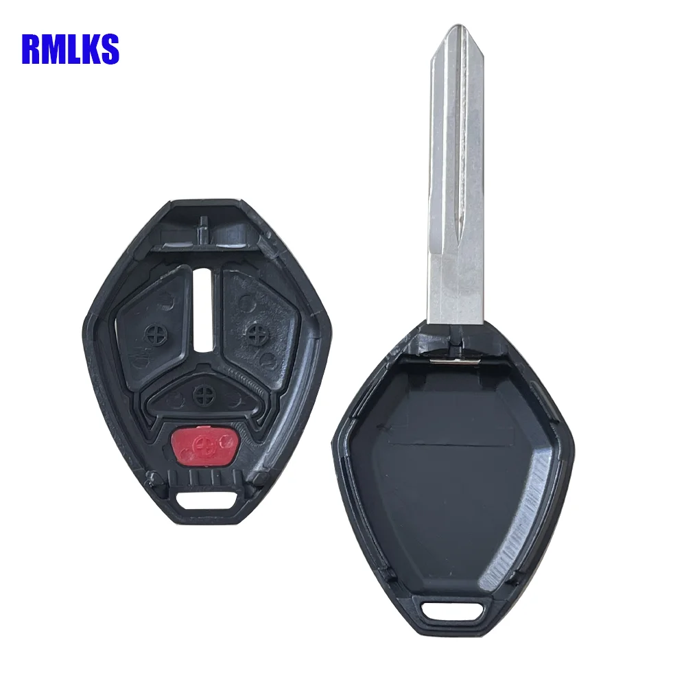 Пульт дистанционного управления без ключа сменный корпус Fob 3 4 Кнопка для Mitsubishi