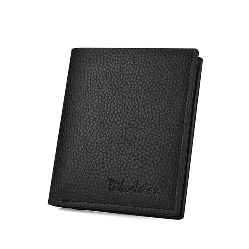 

NEW Fashion Men Wallets Small Wallet Men Money Purse Coin Bag NO Zipper Short Male Wallet Card Holder Slim Purse Money carteira