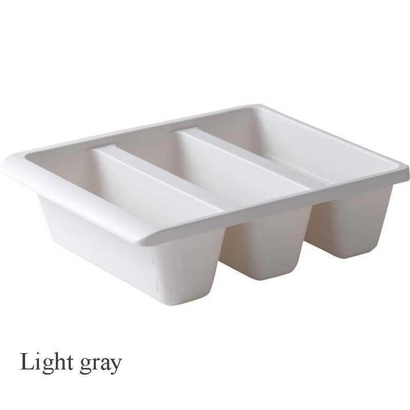 Three-grid Vertical PP Plastic Shoes Storage Boxes Simple Integrated High Capacity Slippers Shoe Bracket Racks Home Storage Box - Цвет: LightGrey