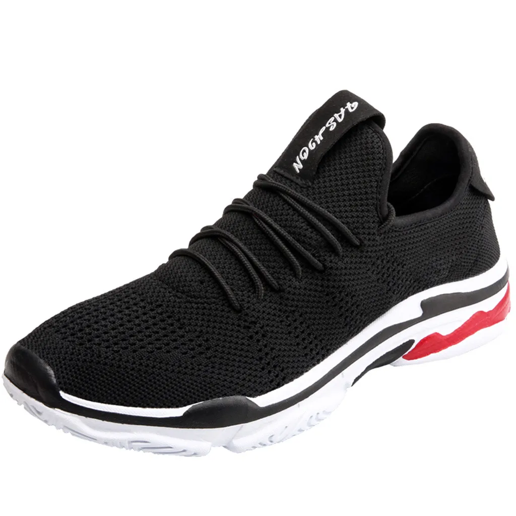 SAGACE/Мужская и женская повседневная обувь сетчатые дышащие прочные Красные