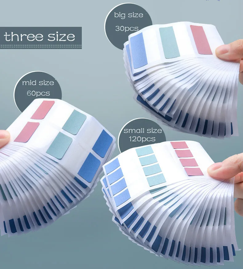 120 шт. Удобная наклейка этикетка клейкая бумага для записей школьников запись