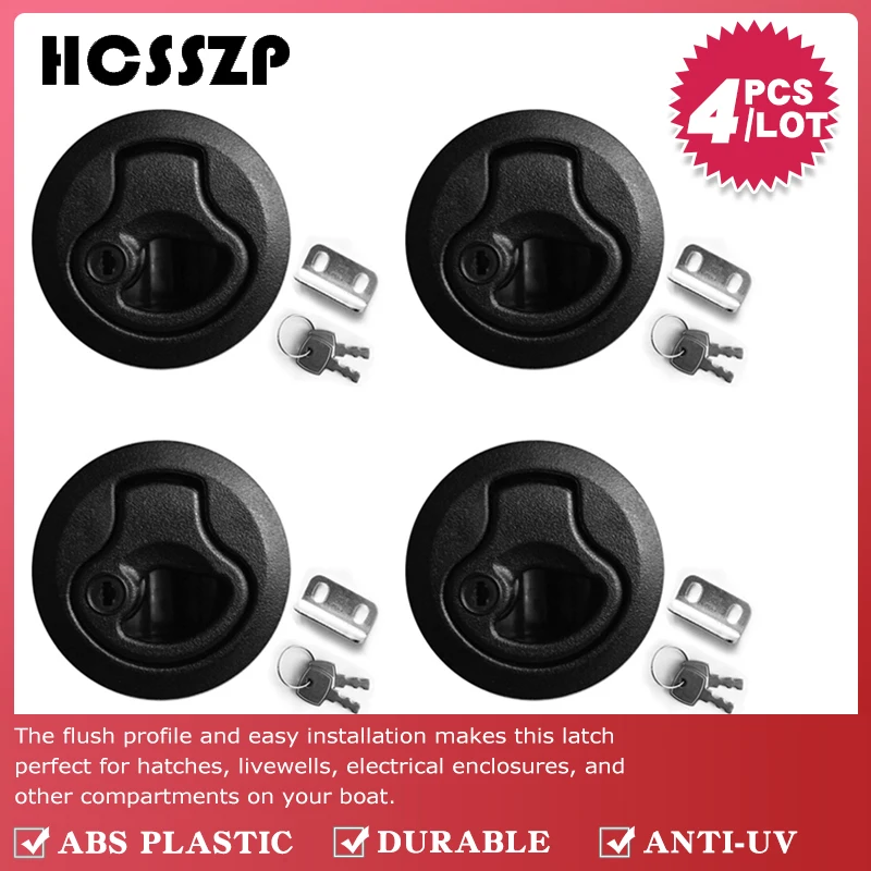 4 шт. 2 &quotпластиковые раздвижные защелки для шлаков ручка с кольцом подъема