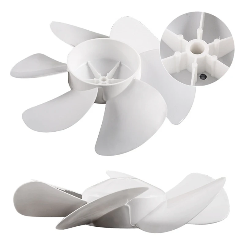 Y98B Plastic Fan Blade Leaves Universal Household Exhaust Fan Standing Pedestal Fan Table Fanner Replacement Part 12/10/8/6In