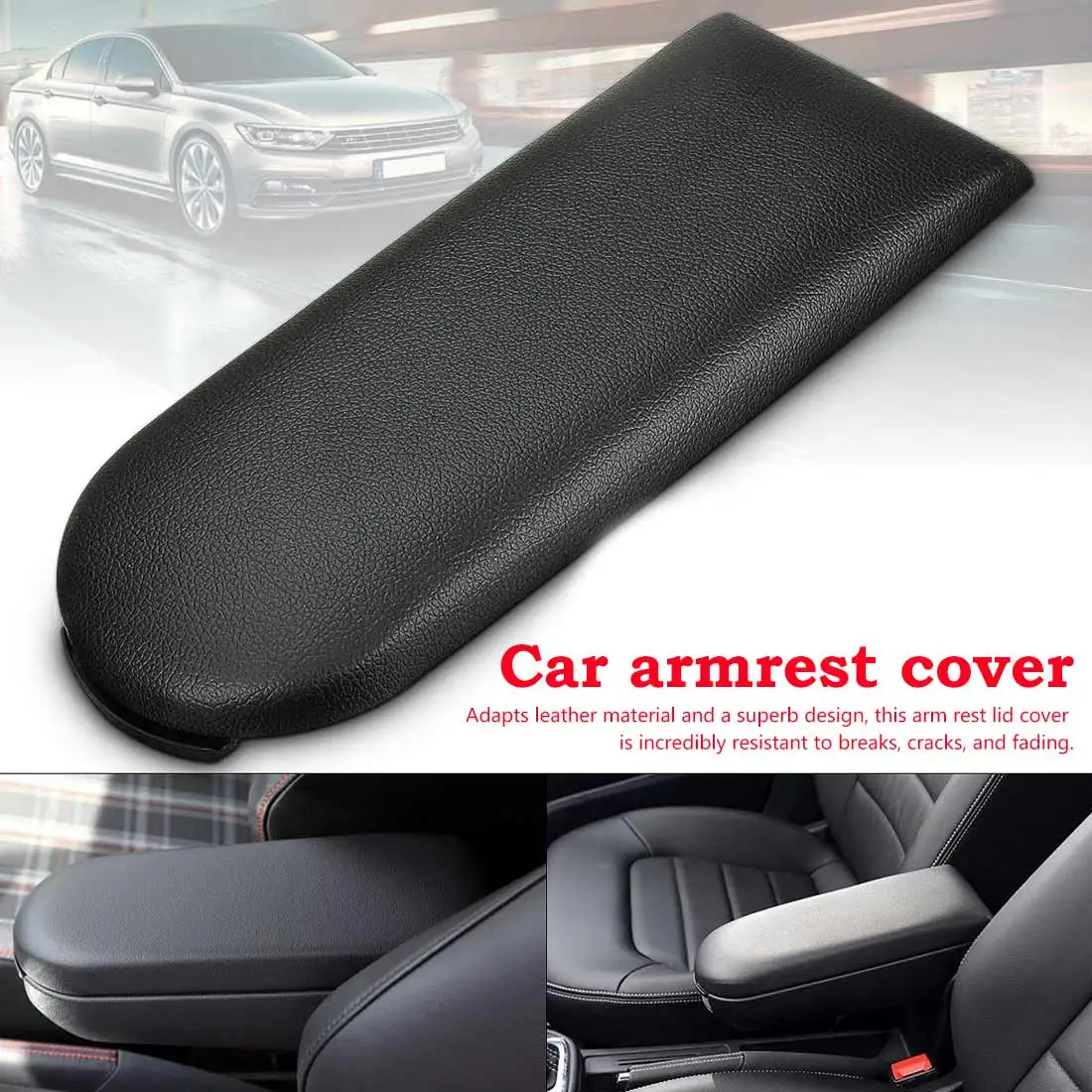 

Auto Car Armrest Box Cover Console Lid Applicable For Volkswagen VW Polo Sedan 2010 2011 2012 2013 2014 2015 Central