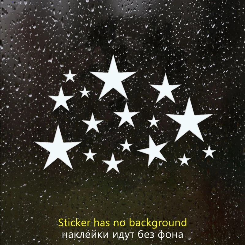 

40721# наклейки на авто ЗВЕЗДЫ водонепроницаемые наклейки на машину наклейка для авто автонаклейка стикер этикеты винила наклейки стайлинга автомобилей украшения на бампере автомобиля заднее стекло