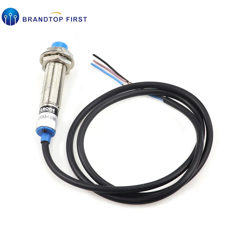 1 шт. Индуктивный бесконтактный Сенсор LJ12A3-4-Z/BX NPN 3-wire НЕТ диаметр 12 мм датчик