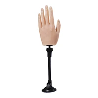 practice nail art trainer hand tool training model display stand holder mannequin flexible finger adjustable display hand model