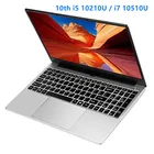 Ультратонкий ноутбук Горячая Распродажа дюйма, игровой ПК с Intel Core i7 10510U, i5 10210U, AC Wi-Fi, клавиатурой с подсветкой, 15,6 дюйма