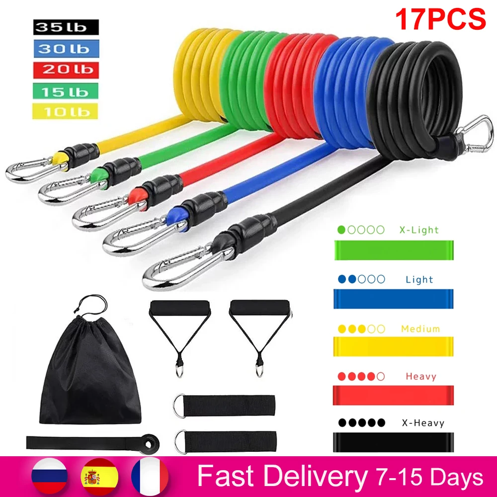 Латексные Эспандеры гимнастические дверные анкерные ремни на лодыжку с сумкой в