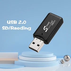 Считыватель SD-карт, USB-конвертер, кардридер Micro USB, кардридер SD-карт для TF-карт