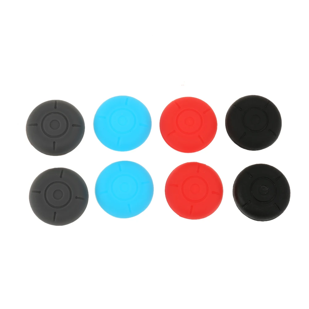 

For Nintendo Switch Controller 8pcs Silicone Thumb Grip Joystick Cap Replacement Thumbsticks Caps Cover Protector Hot