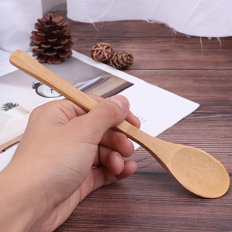 1PC Reusable Retro Wooden Bamboo Cutlery Flatware Dinnerware Spoon Fork Chopsticks Portable | Дом и сад