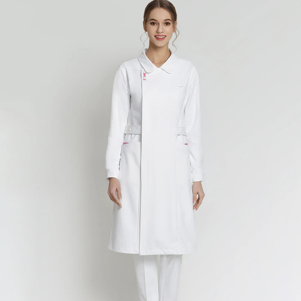 Женская приталенная юбка VKAMOLI летняя одежда с длинным/коротким рукавом lab coat| |