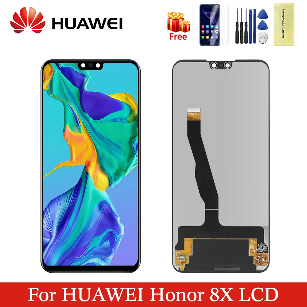 Оригинальный Для 6 5 &quotHuawei Honor 8X ЖК дисплей экран + сенсорный панель дигитайзер