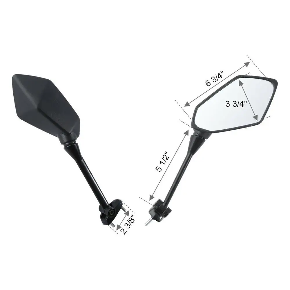 Мотоциклетные зеркала заднего вида для KAWASAKI NINJA Z1000SX 2011 2014 ER6F 2009 2016 650R 400R 2010