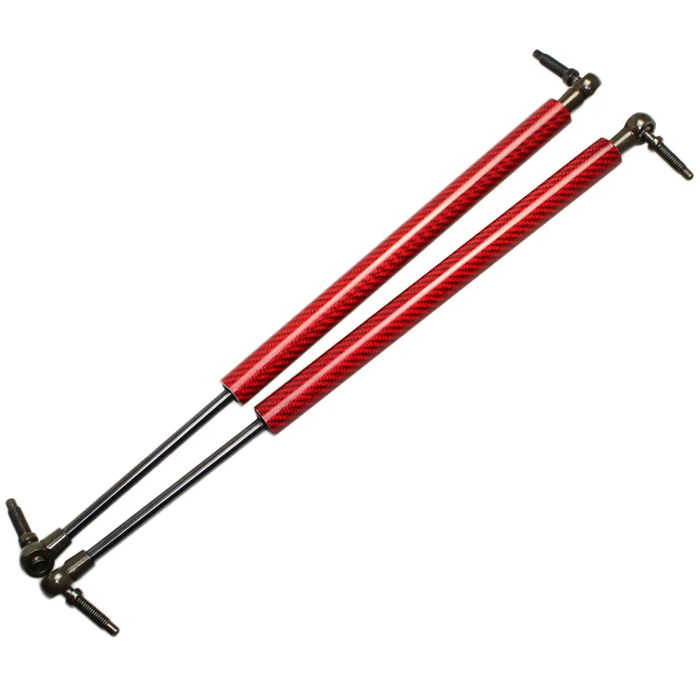 Красный Углеродное волокно для 1999-2003 2004 Jeep Grand Cherokee Sport Utility багажника загрузки газа пружинный подъем поддерживает Распорки Опора ударов - Цвет: Красный