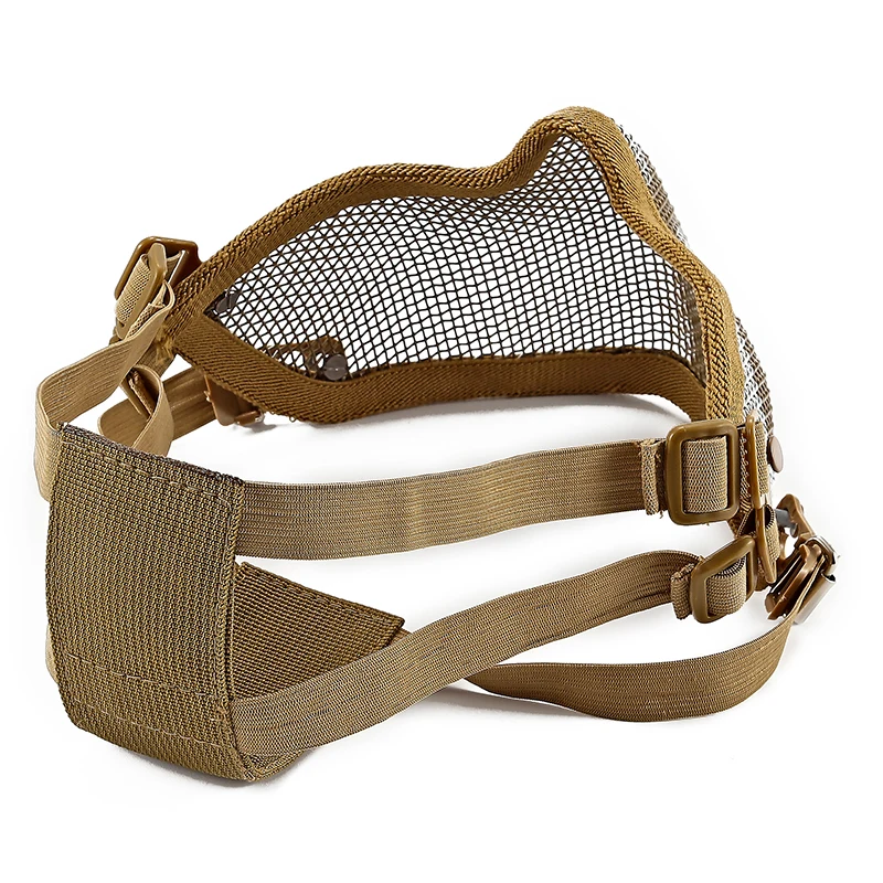 AIRSOFTA страйкбольная маска из стальной проволочной сетки Защитная для шлема