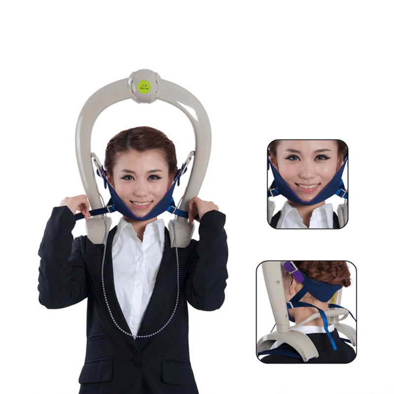 Шейный бандаж для поддержки шеи и подушка массажер расслабления стягивания мышц