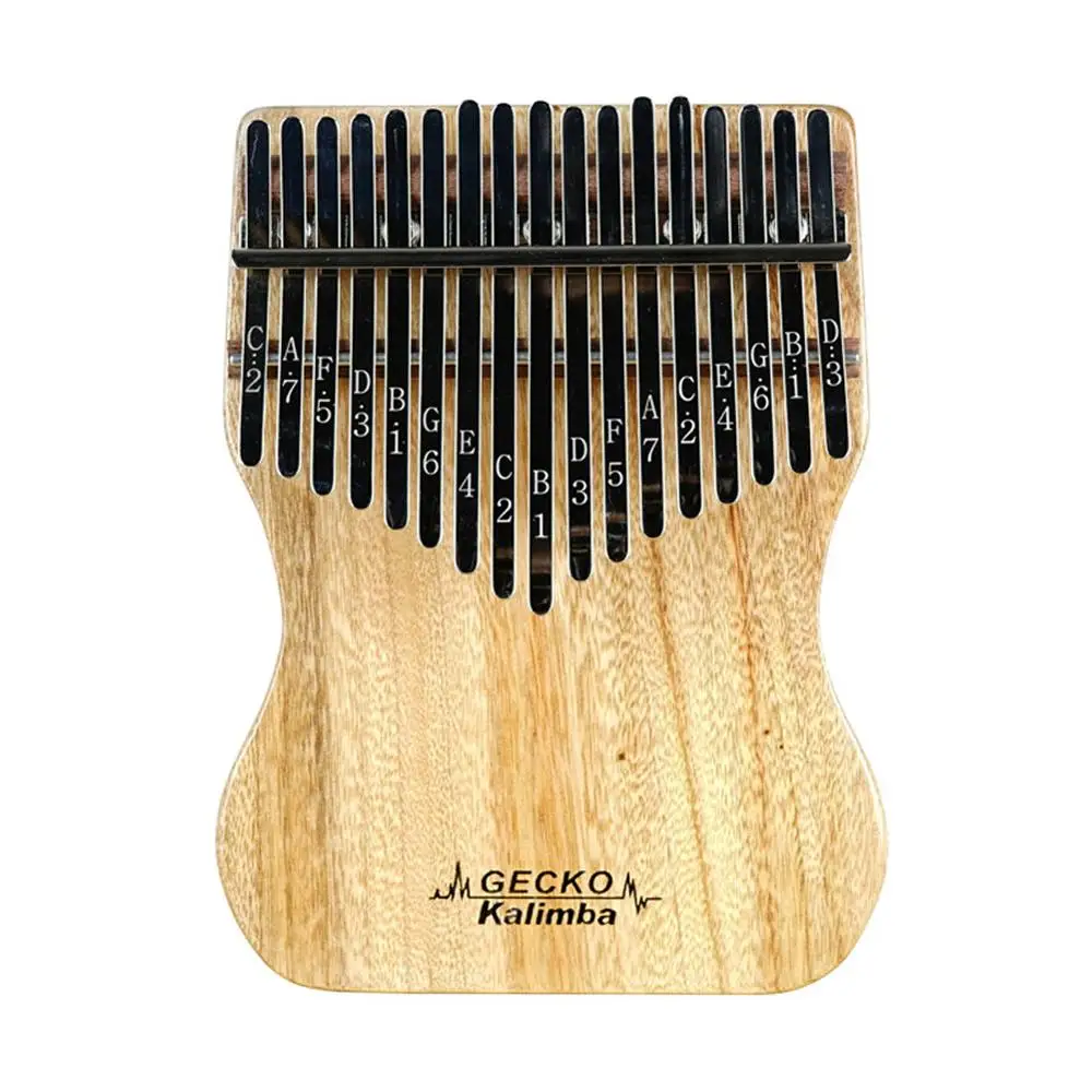 17 клавиш Kalimba большой палец фортепиано перкуссионный музыкальный камфорный