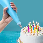 Кондитерский мешок 16 шт.компл. с насадками, кондитерский инструмент из нержавеющей стали для украшения тортов, кондитерский крем, носик для выпечки