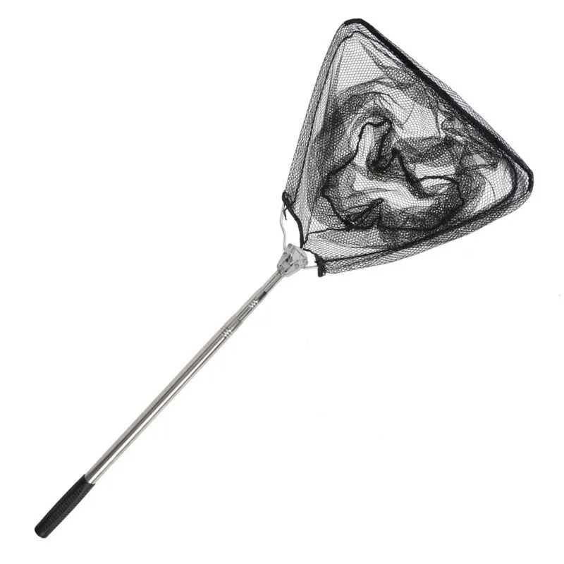 Складная телескопическая удочка Треугольники рыболовный сачок 1 8 м