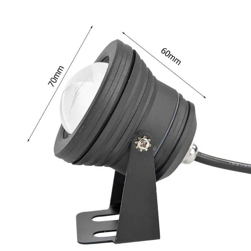 10W Светодиодный фонтан с шипами RGB IP65 подводный бассейн Сад лужайка Наружное освещение низкая теплотворная ценность длительный срок службы - Испускаемый цвет: 10W