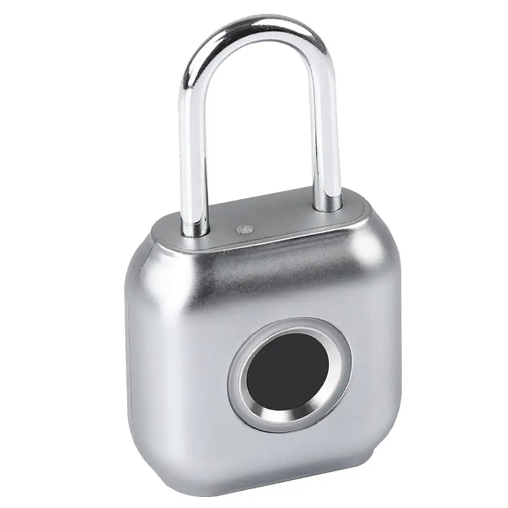 

P6 Pure Fingerprint Unlock Smart Fingerprint Door Lock Safe Padlock USB Charging Waterproof Keyless Anti-theft Lock